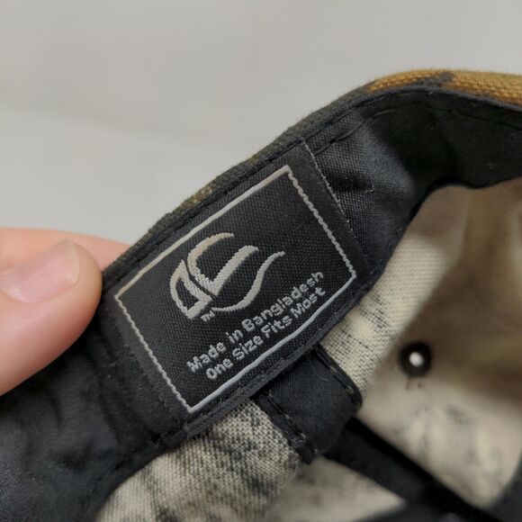 Mossy Oak Break Up Men's Strapback Camo Hat Green Brown OSFM - Picture 9 of 9